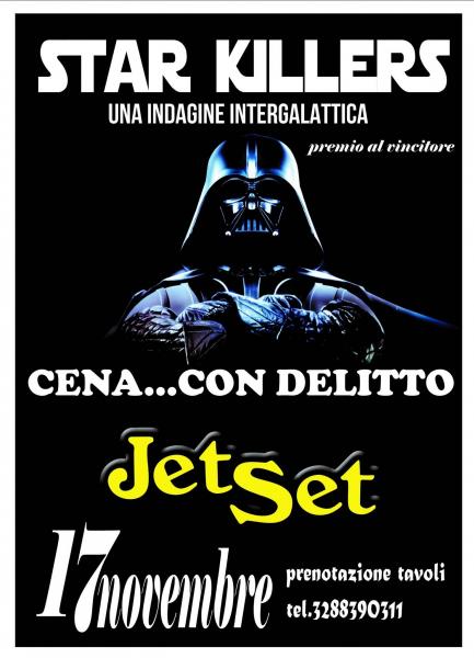 CENA CON DELITTO "Star Killers: un'indagine intergalattica"