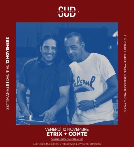 Etrix + Conte @ SUD
