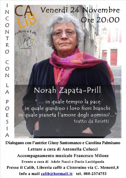Incontro con la Poesia di Norah Zapata- Prill
