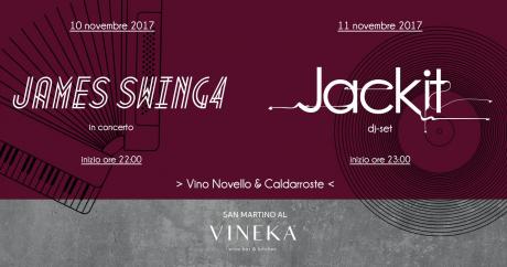 San Martino al Vineka - James Swing4 in concerto e diset di Jackit