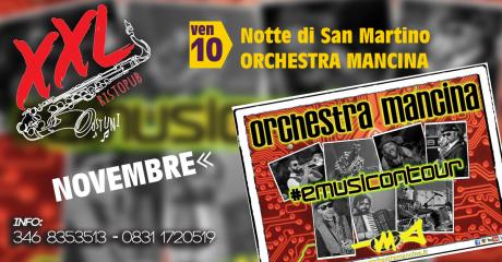 Orchestra Mancina at XXL Music Pub // 10 Novembre 2017