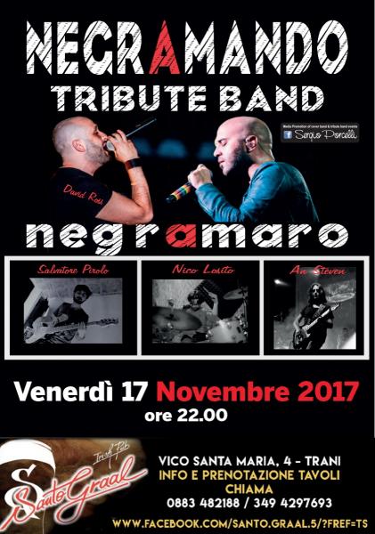 Negramando Tribute Band Negramaro a Trani