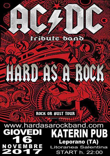 Hard as a Rock (AC/DC TRIBUTE BAND) live at Katerin Live Pub