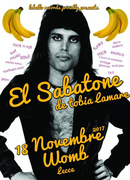 EL Sabatone de Tobia Lamare al WOMB di Lecce - Sabato 18 Novembre