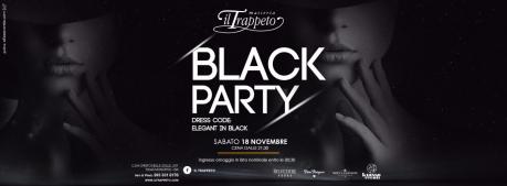 Sabato 18 Novembre Total Black Party@Trappeto (Monopoli)