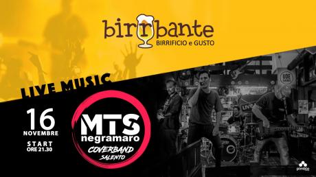 Negramaro Tribute Band al Birrbante!