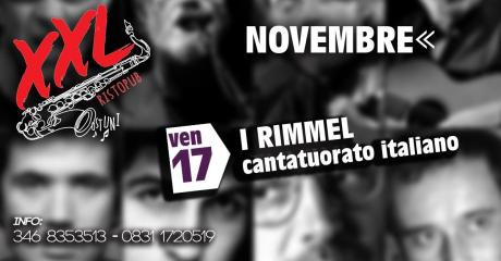 I Rimmel: Omaggio ai cantautori italiani.. De Gregori, Lucio Dalla, De Andrè, Rino Gaetano, Lucio Battisti, Bennato ecc @ XXL Beach (Ostuni)