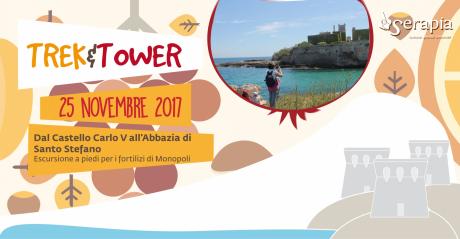 Trek&Tower: dal Castello CarloV all'Abbazia di Santo Stefano