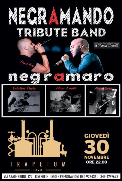 Negramando - Tribute band Negramaro a Bisceglie