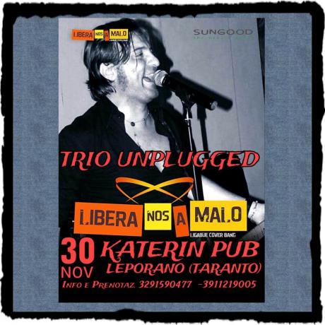 Libera Nos A Malo Live al Katerin Pub: 30 Novembre 2017