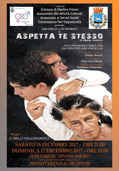ASPETTA TE STESSO (spettacolo teatrale di W.Veltroni)