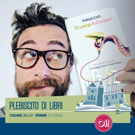 Plebiscito di Libri presenta "TrumpAdvisor" di Pinuccio