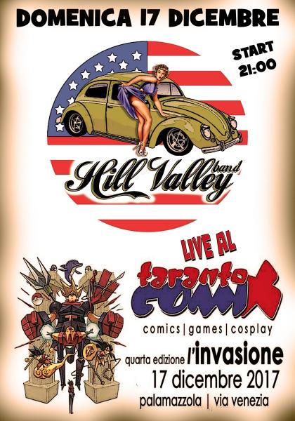 Hill Valley Rock'n'roll Band live al Taranto COMIX (Palamazzola)