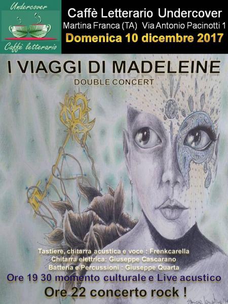 Double Concert "I VIAGGI DI MADELEINE" al Caffè Letterario Undercover