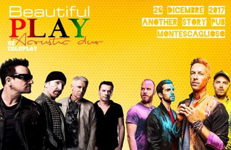 Beautiful Play U2 & Coldplay Acoustic Duo live Another Story Pub