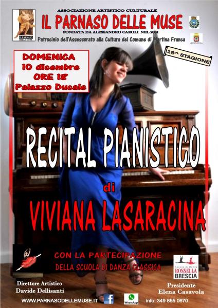 Recital Pianistico di Viviana Lasaracina