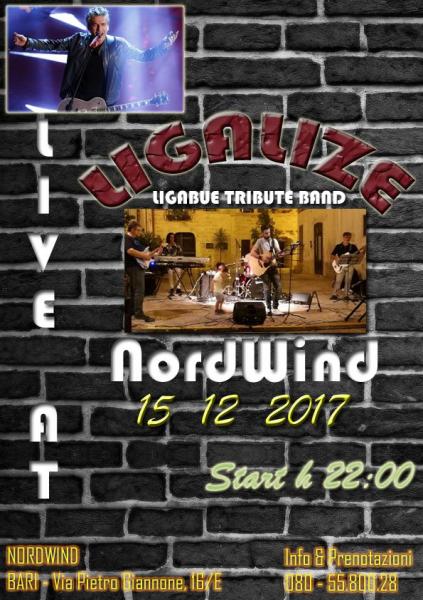 Ligalize - LIGABUE Tribute in concerto al Nordwind discopub