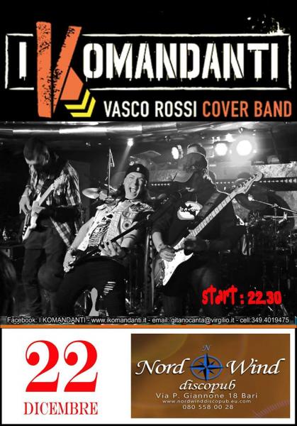 I Komandanti - Vasco Rossi Tribute in concerto