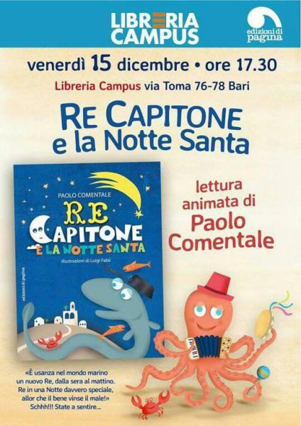Paolo Comentale presenta 'Re Capitone e la notte Santa'