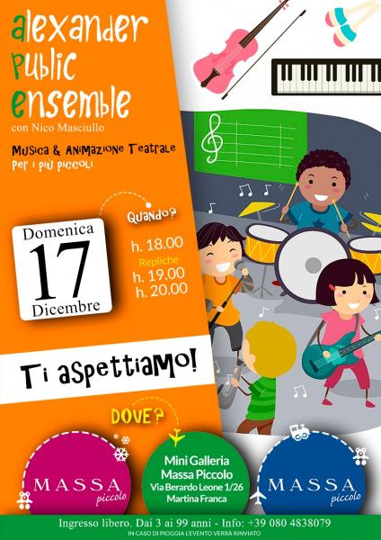 A.P.E. alexander Music Ensemble - Animazione musical Teatrale