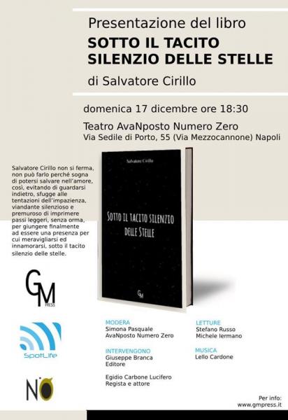 All’AvaNposto Numero Zero presentazione del volume «Sotto il tacito silenzio delle stelle»