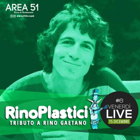 Tributo a rino gaetano per il penultimo venerdì live dell'Area51: sul palco i Rinoplastici