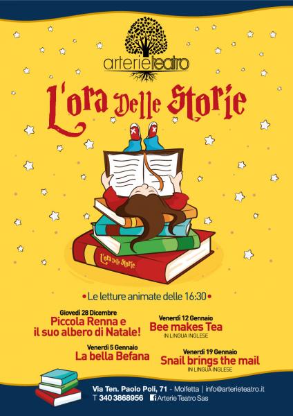 L'ora delle storie - le letture animate delle 16:30