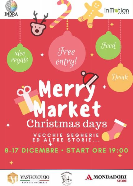Merry market: Christmas days at vecchie segherie