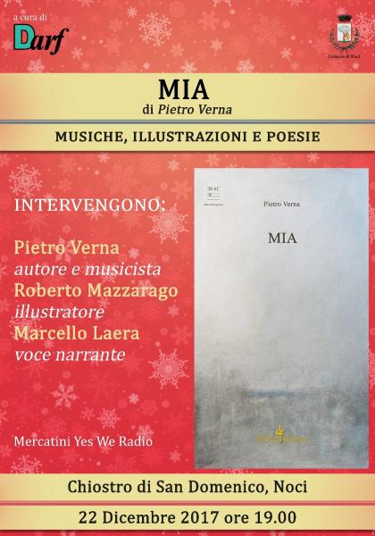 MIA di Pietro Verna - Musica, illustrazione e poesia