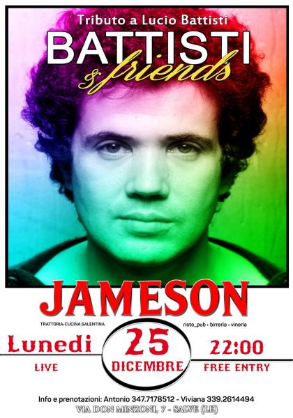 Battisti&Friends live al Jameson di Salve