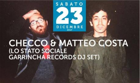 Lo Stato Sociale/Garrincha Records DjSet - Checco & Matteo Costa