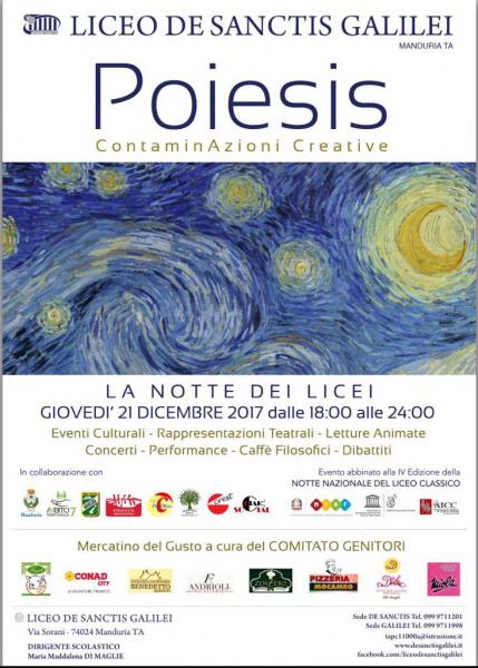 POIESIS - La "Notte del Licei"