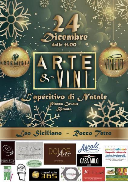 ARTE&VINI L’aperiritivo di Natale!