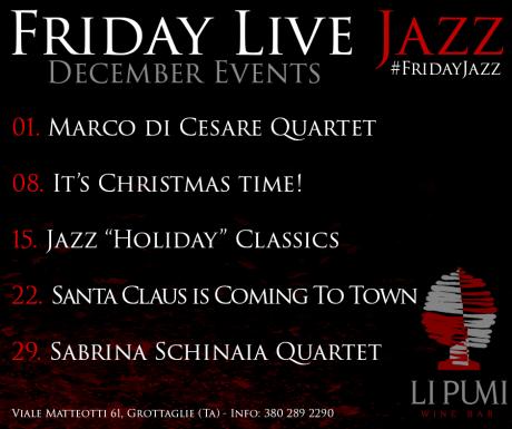 Friday Live Jazz - Santa Claus is coming to Town