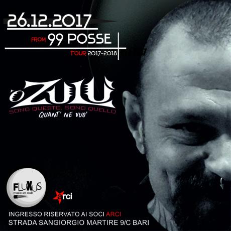 ò ZULU' from 99 POSSE// IN CONCERTO!!!