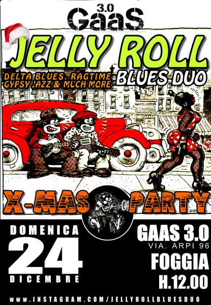 Jelly Roll Blues Duo live at Gaas 3.0