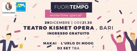 FuoriTempo Wintertime Special con Makai e L'Urlo di Moog live - ingresso gratuito