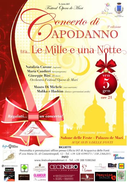Festival Opera de Mari - Concerto di Capodanno tra...Le Mille e una Notte