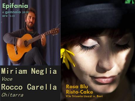 Miriam Neglia (voce) e Rocco Carella (chitarra)