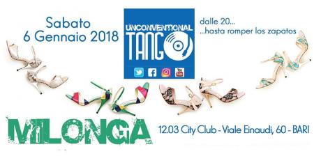 Sabato 6 gennaio il Tango a Bari