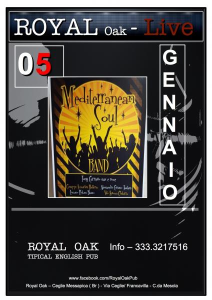 Mediterranea Soul Band @ Royal Oak Live