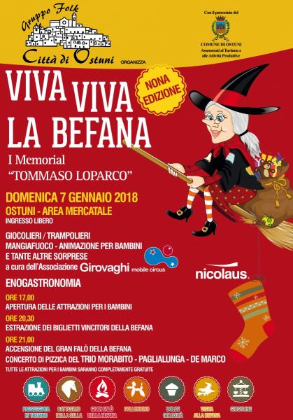 9° edizione "Viva Viva la Befana" - Gruppo Folk Città di Ostuni