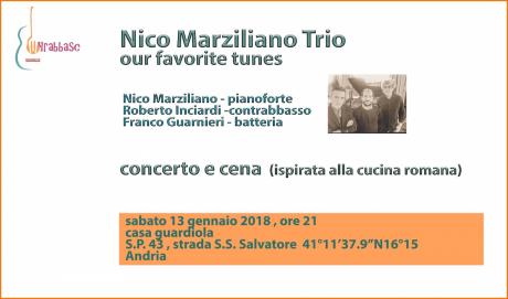 Nico Marziliano Trio - our favorite tunes