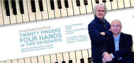 Concerto - Twenty fingers, four hands or two keyboards | Le sonate, i concerti e le pastorali per due tastiere concertanti