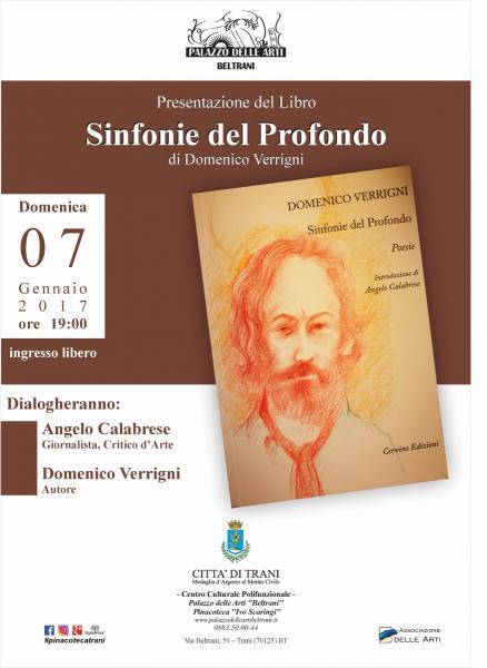 Presentazione del Libro di poesie "Sinfonie del profondo" di Domenico Verrigni