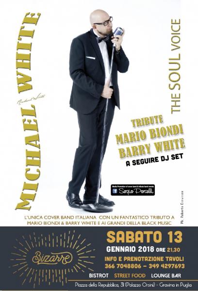 Michael White - Mario Biondi Tribute a Gravina