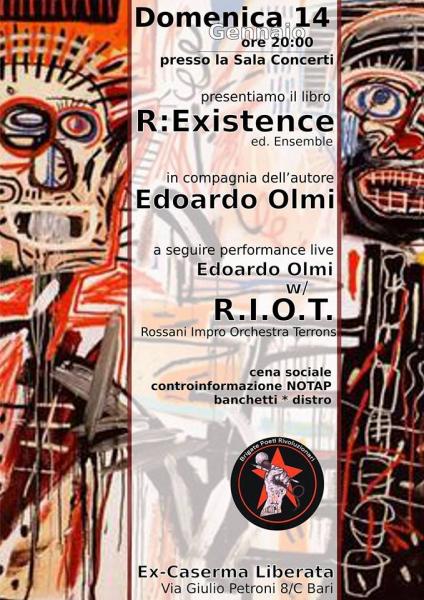 presentazione di R:existence di Edoardo Olmi - Ensemble Edizioni