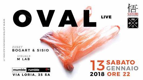 Oval live al Mumble Rumble di Salerno