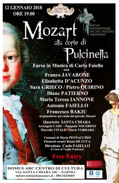MOZART ALLA CORTE DI PULCINELLA Farsa in Musica di Carlo FAIELLO