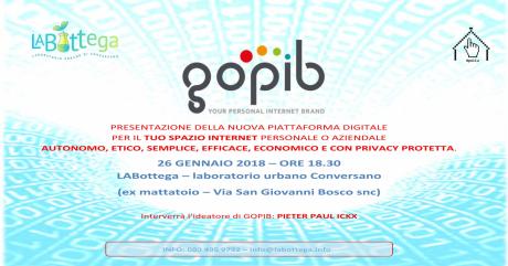 Presentazione GOPIB - Il nuovo modo di vivere il WEB